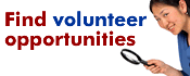Click to search for opportunities to volunteer